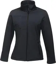 [REGATTA] Womens/Ladies Octagon II Waterproof Soft Shell Jacket (UK Size: 20) (Navy/Seal Grey)