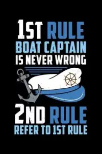 在飛比找博客來優惠-1st Rule Boat Captain Is Never