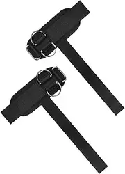 yuksok Weight Lifting Straps Wrist Support Nylon D Ring Adjustable Weightlifting Strap for Cross Training Pull up Deadlift Men Women