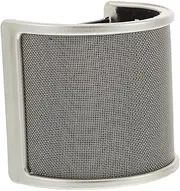 jojofuny Sturdy Metal Mesh U-shaped Mic Windscreen Noise Reduction Filter for Recording Microphone