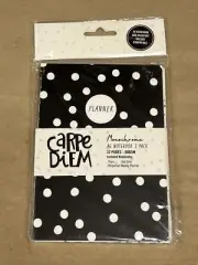 Carpe Diem Monochrome A6 Notebook 3 Pack (32 Pages - 80GSM)