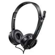 RAPOO H100 Wired Stereo Headsets HD Rotary Microphone Volume Adjustment 3.5mm