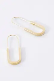 Paperclip Earrings--TGT-EKJ5807