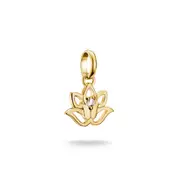 Buy Connect Charm lotus flower with stones by Thomas Sabo online - THOMAS SABO Australia