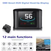 Smart OBD2 EUOBD HUD Car Head-Up Display Meter Digital Speedometer Compass Meter (for: Smart)