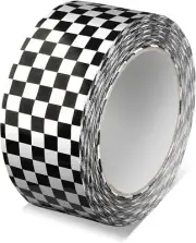 Checkered Flag Tape Checkered Packing Tape Race Car Tape Printed Tape 188 Inche