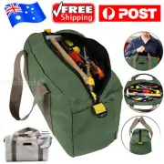 S/M/L Waterproof Tool Bag Portable Storage Toolkit Hand Heavy Case Canvas Duty