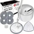 Innowellclean Water Filtration Spin Mop and Bucket Set for Floor Cleaning - S...