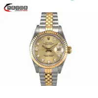 在飛比找蝦皮購物優惠-ROLEX 勞力士錶 69173 日誌 26mm 機械女錶 