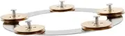 KAILIKETIY Tambourine Metal Drum Accessory for Percussion Instruments Easy Installation Stainless Steel Design for Drum and Musicians of All Levels
