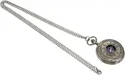 [Holibanna] Pocket Watch Necklace Ladies Watches Watch Cases for Men Digital Watch Men's Necklaces Necklace for Men Men's Watches Men Watch with Chain Vintage Style Pocket Watch Brown Alloy