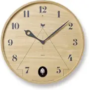 Lemnos Cuckoo Clock Analog Pace Natural Wood PACE Natural LC11-09 NT Diamet