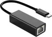 USB Type C to Ethernet - USB Type C to Ethernet Adapter | USB Type C to Ethernet Adaptor | USB Type C Network Adapter Ethernet Adapter USB Type C | USB Computer Network Adapters for Business Travel
