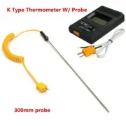 Digital Thermometer Reliable Safe TM-902C Tool 300mm Thermocouple Probe