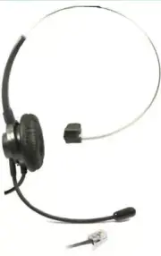 Replacement T100 Headset Headphone Ear, Adjustable Volume+Mute Control Phone for