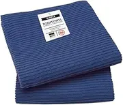 Now Designs Ripple Kitchen Towel, Set of 2, Indigo