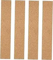 Ciieeo Cork Wall Strip Tiles Cork Memo Board Strip Message Bulletin Strips Self-Adhesive Cork Boards for Walls