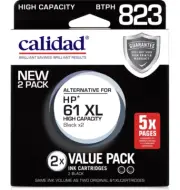Calidad HP 61XL 63XL 65XL Black 2 X Ink Printing Cartridges - Twin Pack - AUS