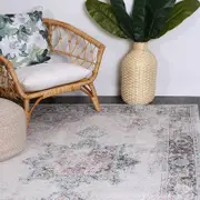Brand Ventures Salsa Brentwood Transitional Cream Rug