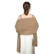 RUI VTRON Shawl Wraps for Women Pashmina Shawls and Wraps for Evening Bronze