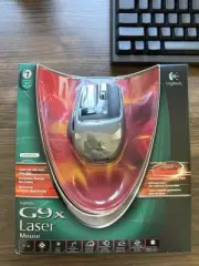 Logitech G9X Wired USB Laser Gaming Mouse NEW