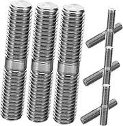 10pcs Double-Headed Screw Bolt Assorted Screws Double-end Bolt Wheel Conversion Stainless Steel