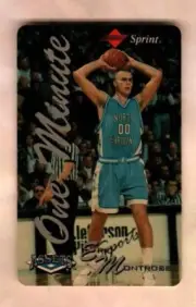 SPRINT / SCORE BOARD Eric Montross, Basketball ( 1995 ) Phone Card ( EXPIRED )