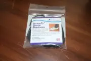 Perma-Ty 24" BLACK Elastic Shoelaces 3 Pairs