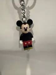 Disney Lego Mickey Mouse minifigure keychain NWT