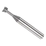 T Slot End Mill, 3 Flutes 0.24" Dia 0.12" Cutting Depth, CNC Milling Cutter