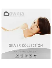 [Downia] Silver Collection 85/15 Goose Down Quilt in White
