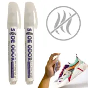 2 Shoe Odor Destroyer Spray Pens Deodorizing Eliminator Remover Refreshing 0.4oz