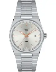 [Tissot] PRX 35mm T1372101103100 Watch In Silver