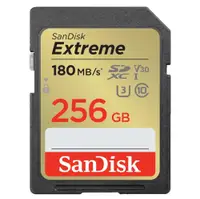 在飛比找PChome24h購物優惠-SanDisk 256GB 256G SDXC Extrem