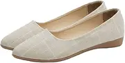 [VALICLUD] Pumps Loafer Pointed Shoes Bowknot Casual Dress Loafer Shoes Dress Flat Shoes Chic Women Shoes Bow Flats Work Shoes for Women Ladies Flat Shoes Upper: Cloth