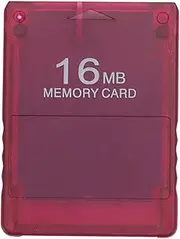 Large Storage Space,Easy to Use,Compatible Memory Card,Memory Card M2 Program, for Game Console (Transparent Red)