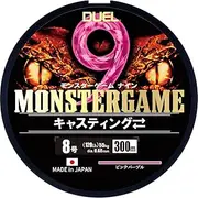 Duel 9 Strand PE Line Monster Game 9 Casting ⇔ 300m No. 8