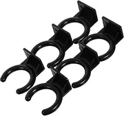 Kisangel 1 Set Microphone Hook Mic Holders for Stable Wall Mounted Support Convenient Installation Inner for Ktv and Home Recording