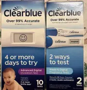 Clearblue Advanced Digital Ovulation Test & 2 Ways to test Pregnancy Test