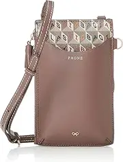 ANYA HAINDMARCH(アニヤ・ハインドマーチ) Aniya Hindmarch Shoulder Bag 5050925169882 I AM A Plastic Bag Zip Phone Pouch on Strap Ladies DarkMulti [Parallel Import], DarkMulti