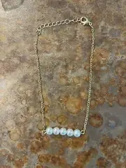 Boho Pearl Bracelet Gold Pearls Bracelet Vintage Seed Bead Bracelet Minimalist