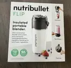 Nutribullet BD-BX782-23 Flip Portable Blender Insulated Cup White