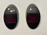 Pair of Volkswagen VW Bug Beetle Smoked Rear Tail Light Lenses Left & Right