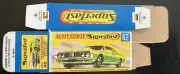 Matchbox Superfast #62 Mercury Cougar ‘70-‘71 Type G Repro Box
