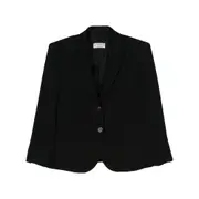[Alberto Biani] Alberto Biani Single-breasted Blazer 46 IT BLACK
