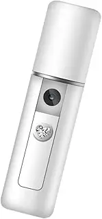 LIFKOME 1Pc Portable Nano Sprayer USB Rechargeable Handheld Face Humidifier for Hydration Anytime Anywhere Compact Mini Facial White for Moisturizing Skin