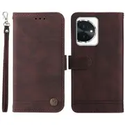 Wallet-style Tree Hardware Decor Leather Cover Protetive Phone Case For Honor 100