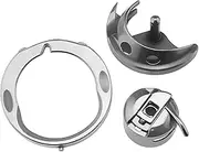 LT Easiyl 1 Set Bobbin Case & Hook & Shuttle Race Cover Compatible with Singer 1105/1107/1116/1120 Compatible with Bernette12 Compatible with EverSewn Maker 100