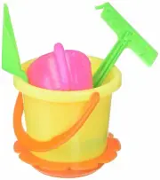 Sandbox Beach Set 6 Piece - Includes Bucket, Shovel and More!