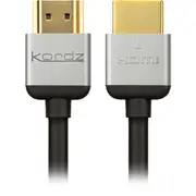 KORDZ R3HD0240 2.4M Thx Certified HDMI Lead Rack Install Small Head and Tight Bend Radius